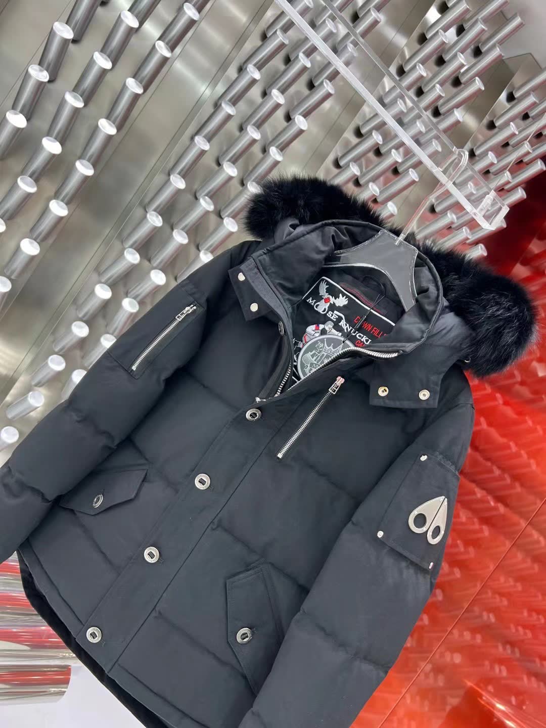 Moose Knuckles Hooded Down Jacket Moose Knuckles Hooded Down Jacket